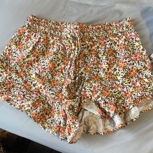 Floral shorts
